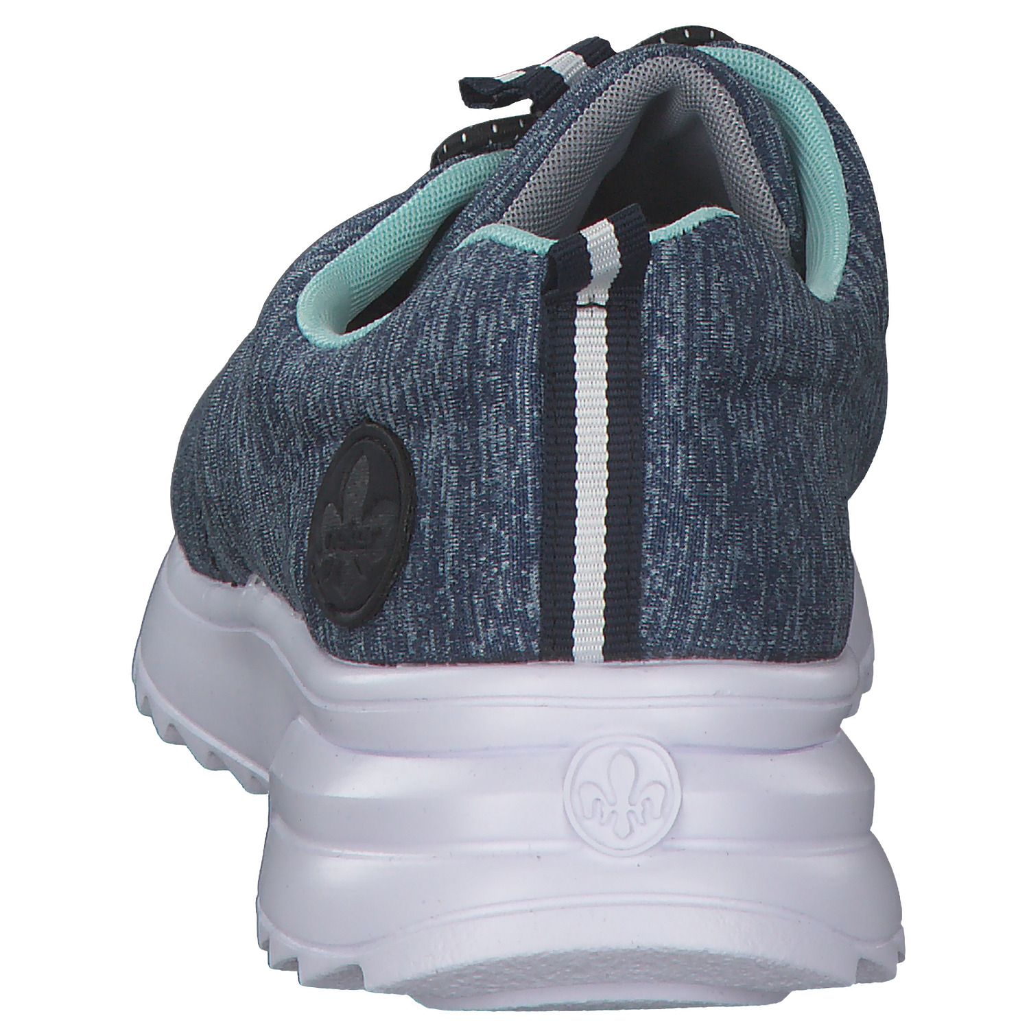 Rieker N6653, Sneakers Low, Damen, mare/pazific