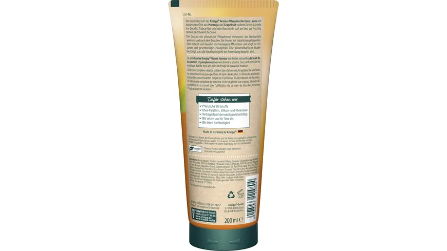 Kneipp Aroma-Pflegedusche Gute Laune 200 ml