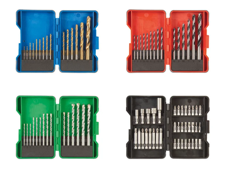 PARKSIDE® HSS Foret, Malhas ou Conjunto de Entalhes PBB 4 A1