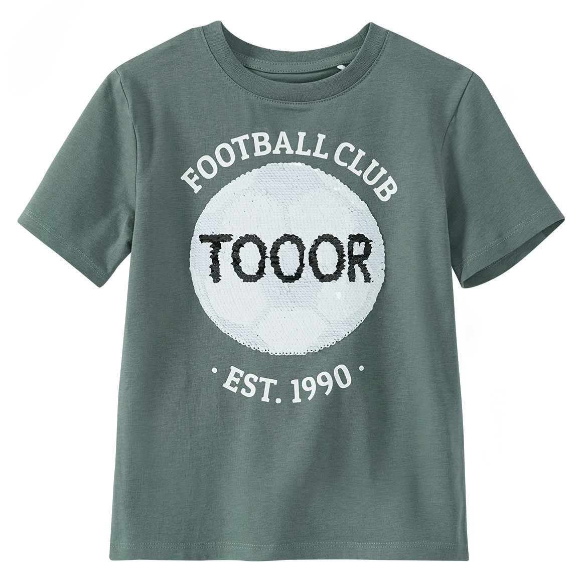 Jungen T-Shirt mit Wendepailletten