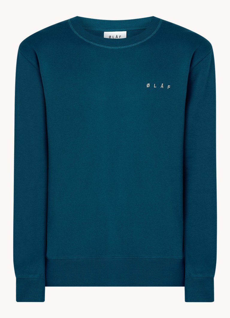 OLAF Scribble Face sweater with logo and back print