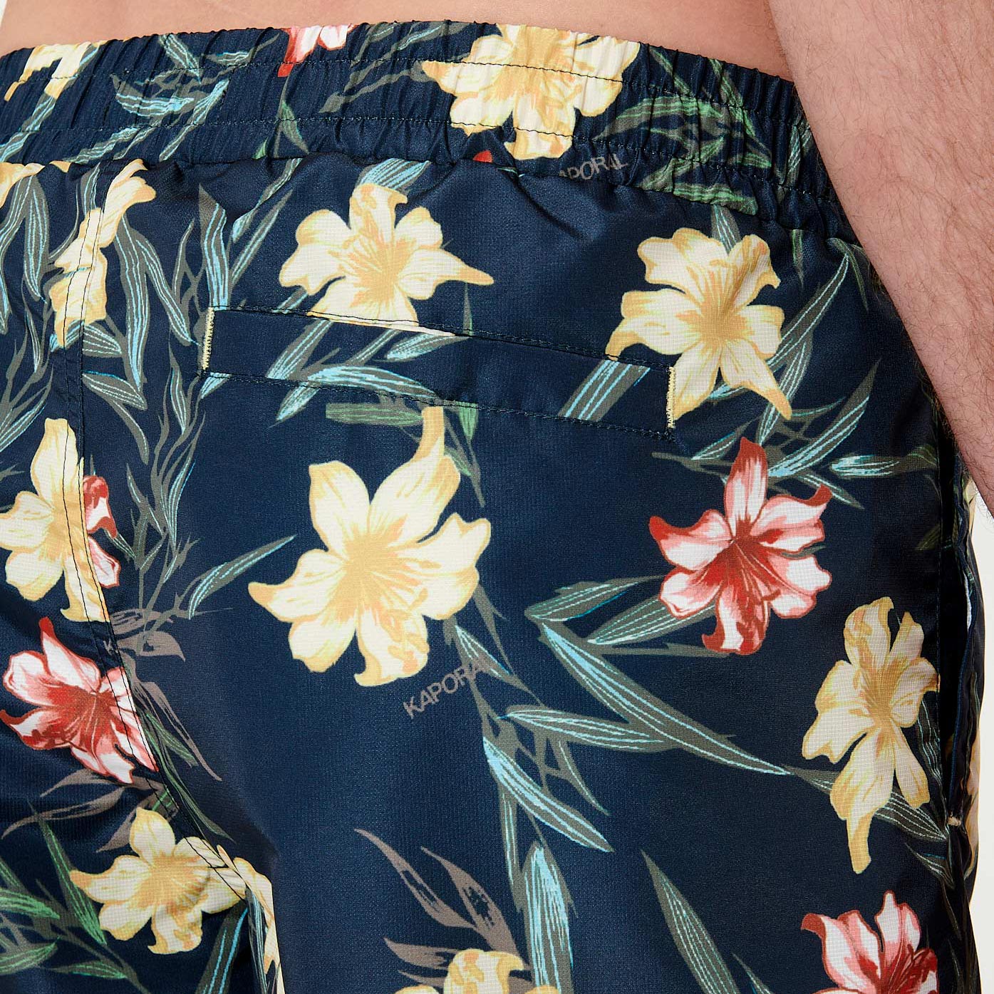 NADAU  Short de bain bleu marine Homme