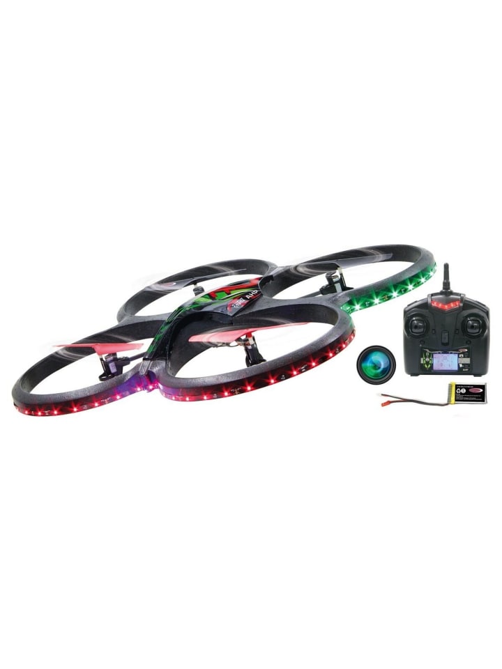 Jamara Flyscout Drone AHP  2,4GHz Kompass/ LED/ Kamera in Mehrfarbig ab 8 Jahre günstig kaufen onesize