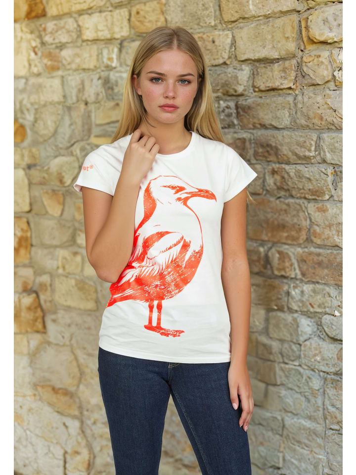 Salzhaut Shirt ÜLK in Offwhite günstig kaufen