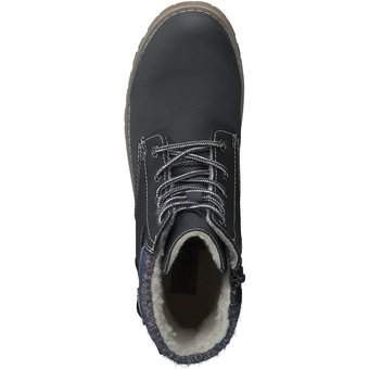 Puccetti Schnür Boots in blau