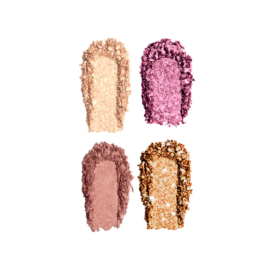 Cozy Star Eyeshadow Quad - Øyenskyggepalett, kompakt øyenskygge