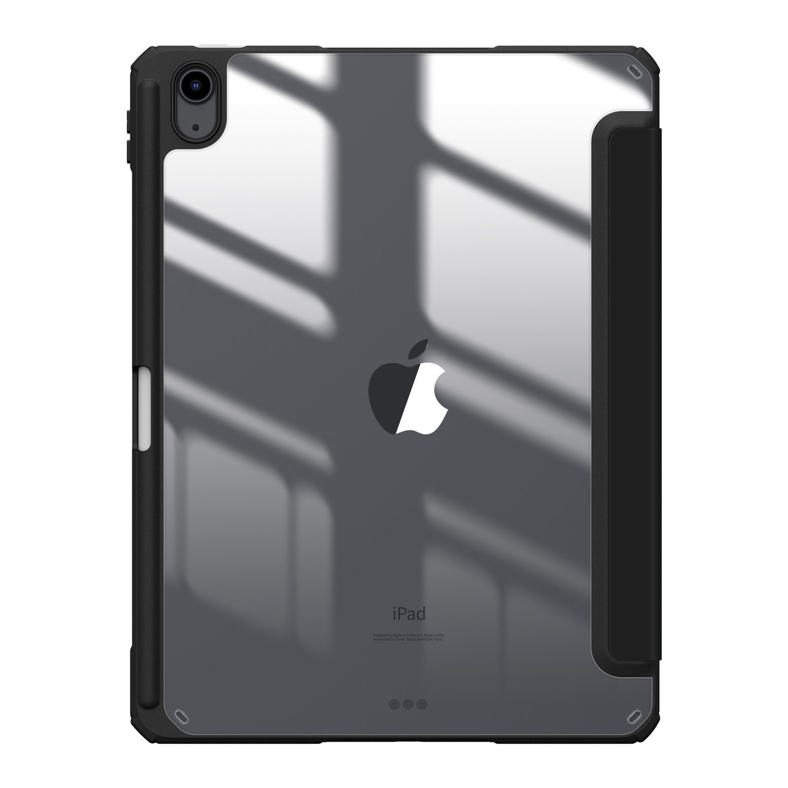 Fintie Tablet-Hülle Hybrid Hülle für iPad Air 5. Generation 2022 / iPad Air 4. Generation 2020 10.9 Zoll mit Stifthalter - Stoßfeste Schutzhülle mit transparenter Hartschale auf der Rückseite