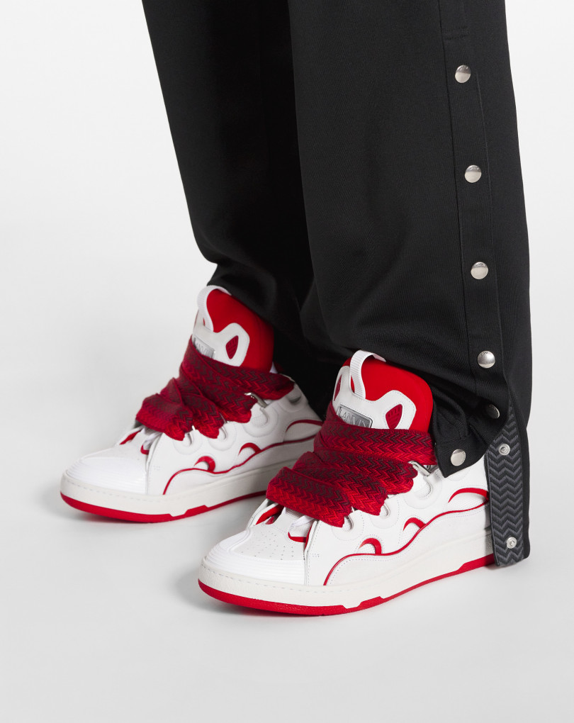 SNEAKERS CURB EN CUIR