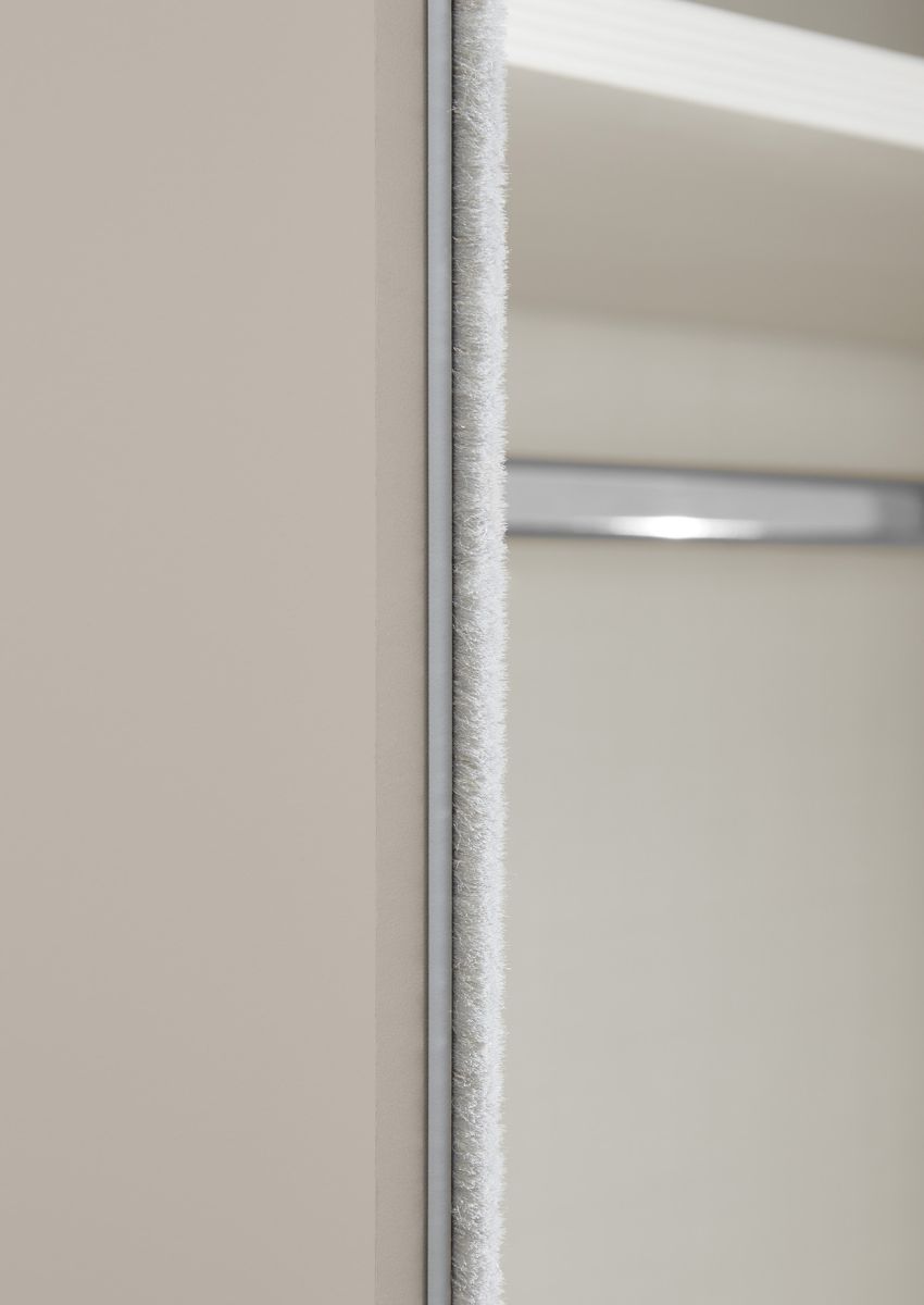 Staud Schwebetürenschrank Sinfonie Plus Eiche Spiegel