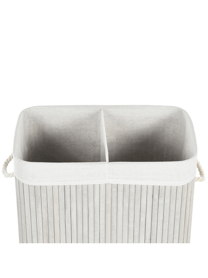 Beliani Wäschekörbe KANDY in Grau - (W) 50 x (H) 60 x (L) 30 cm günstig kaufen onesize