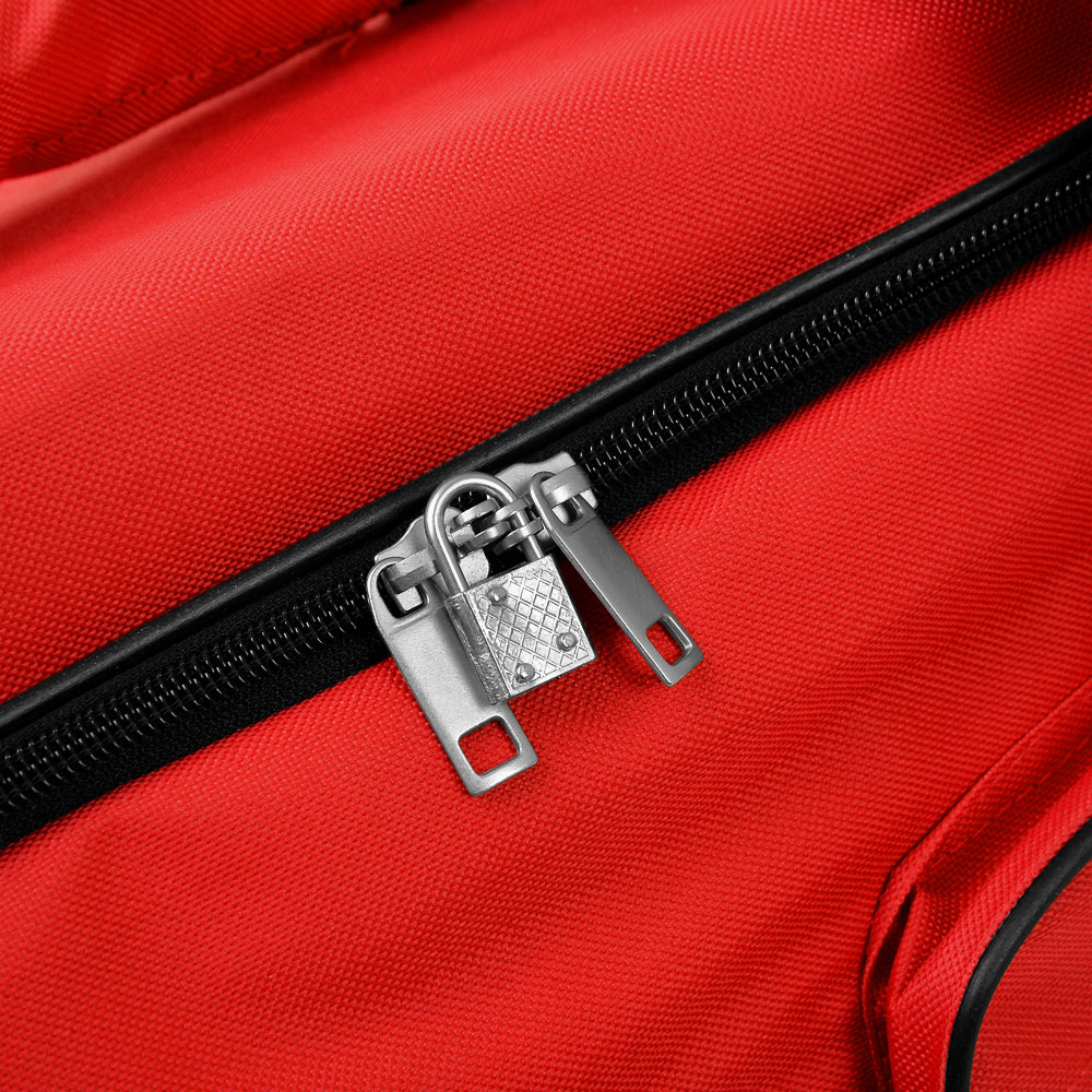 Casaria Deuba Große Reisetasche 85L rot