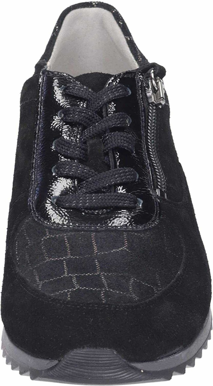 WALDLÄUFER Sneaker schwarz D.-Schnürer-H