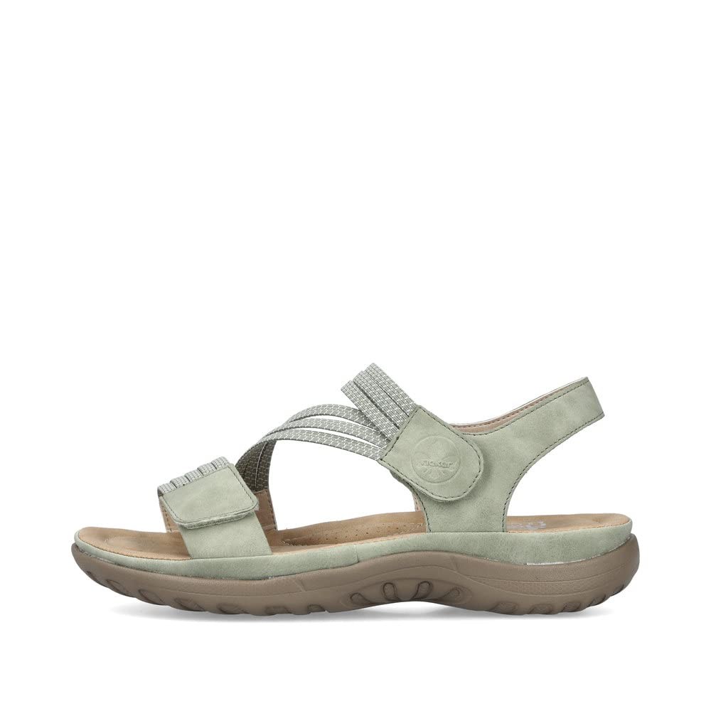 RIEKER Klassische Sandalen grün