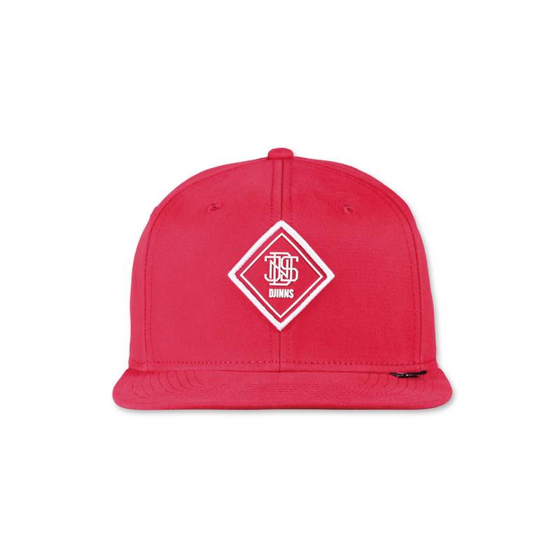 Djinns 6 Panel Snapback Cap Brushed Twill Cap