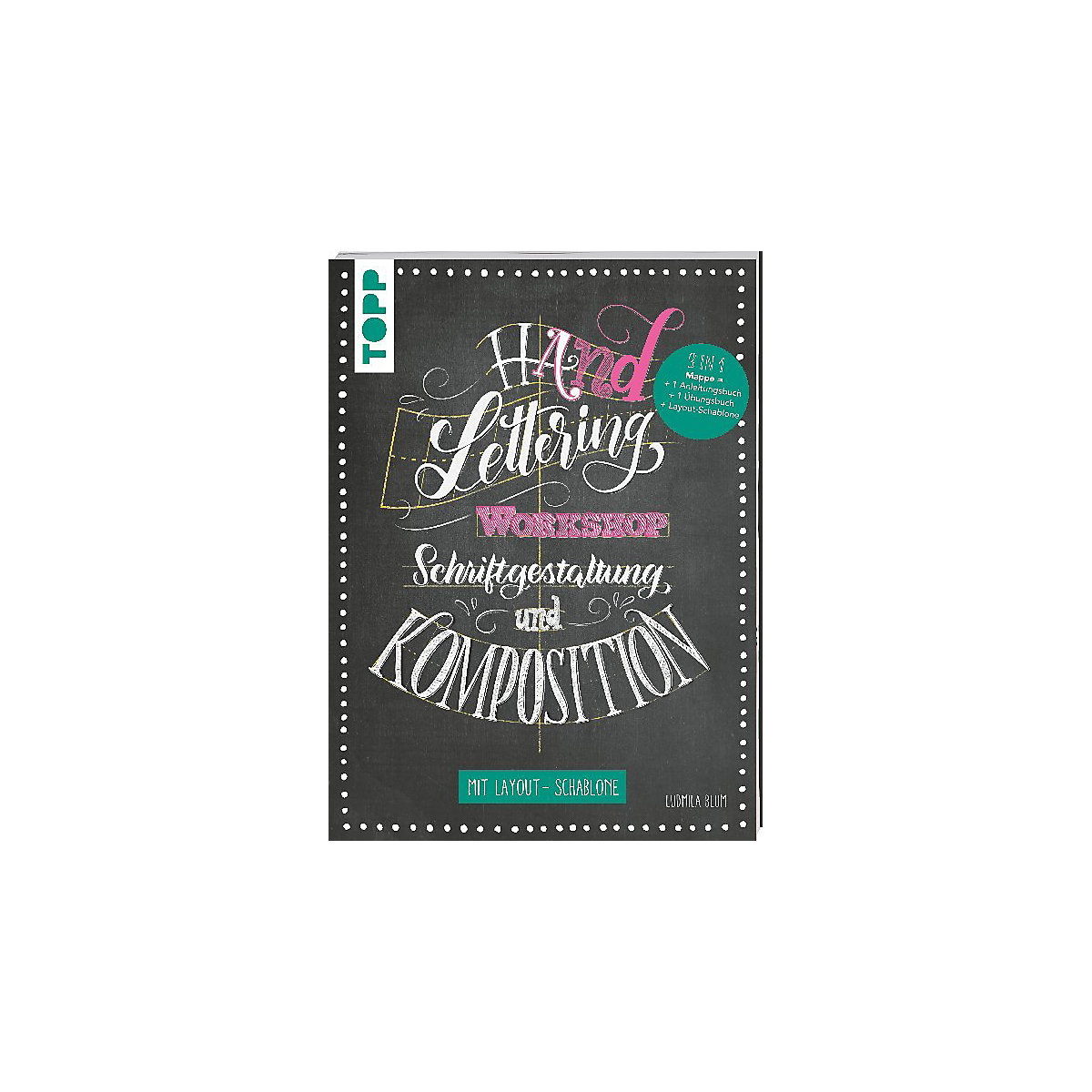 Handlettering Workshop Schriftgestaltung und Komposition, m. Layout-Schablone