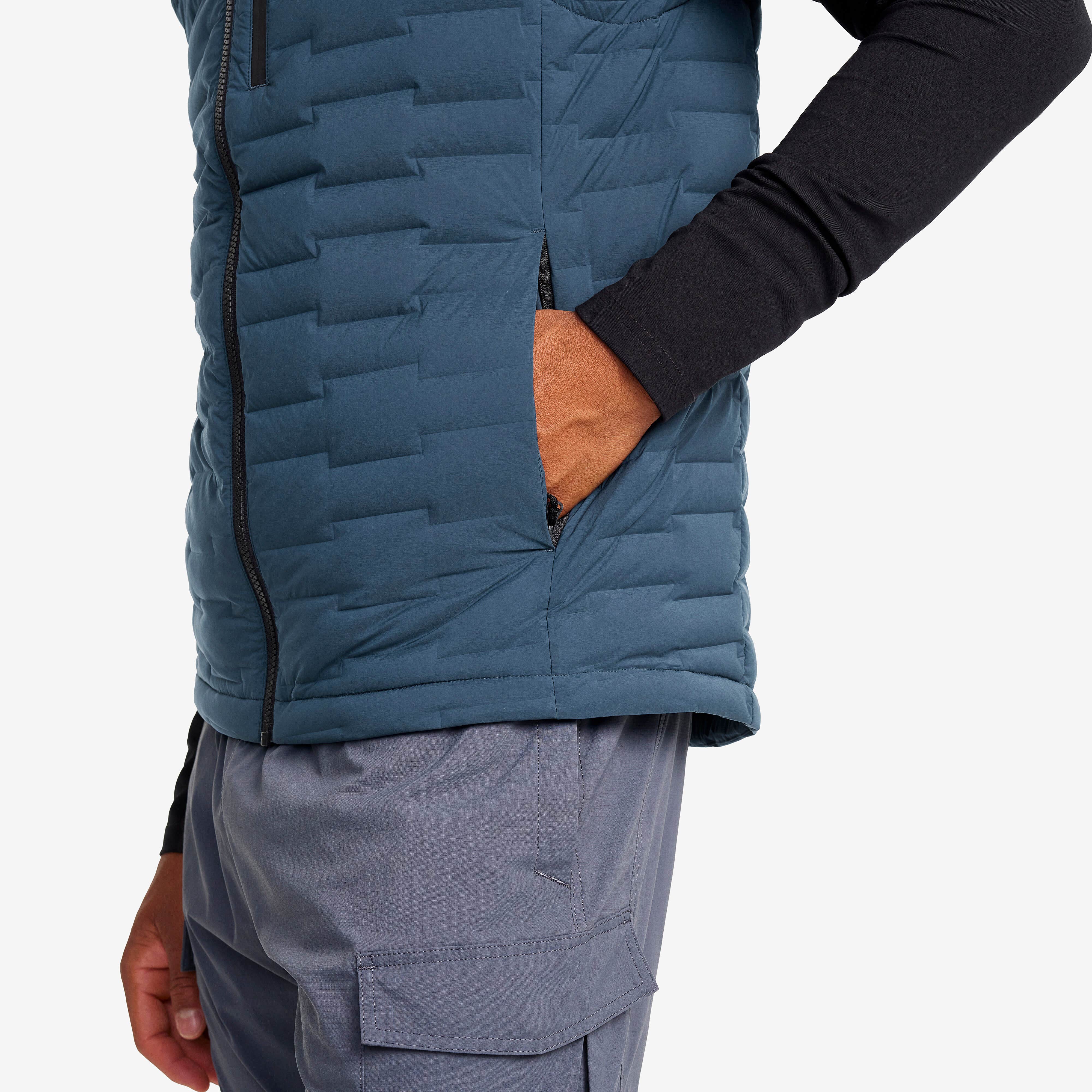 Flex Stretch Down Vest Homme Moonlit Ocean