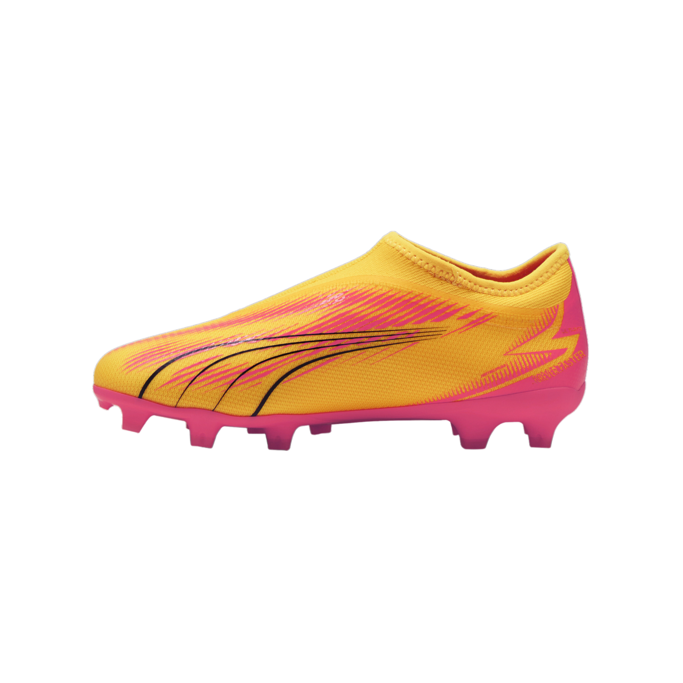 PUMA ULTRA Match LL FG/AG Jr Kids Orange Schwarz F03