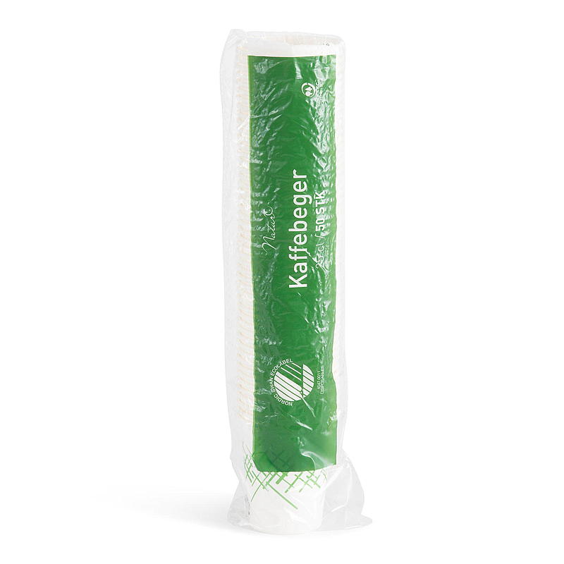 Kaffebeger 50-pk 25 cl, Svanemerket