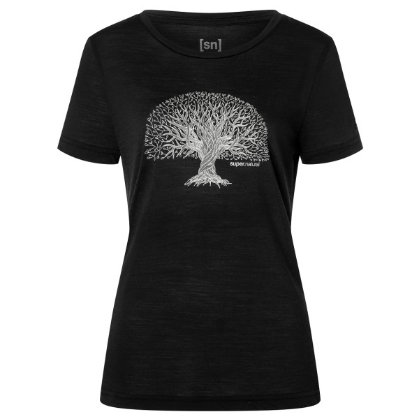 super.natural - Women's Tree of Knowledge Tee - Merinoshirt