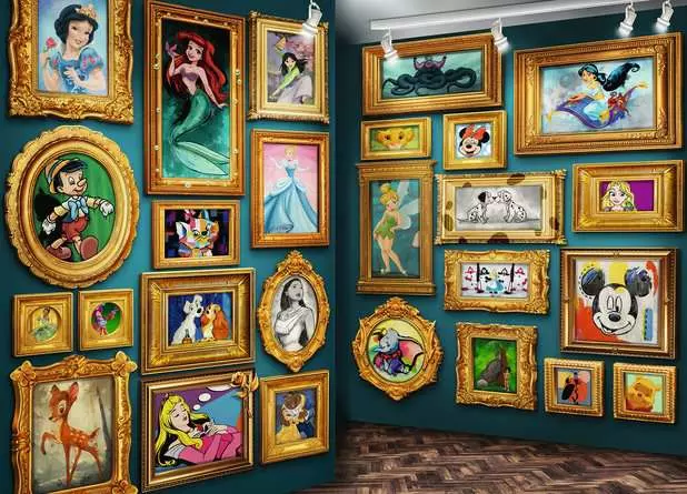 Puzzle 9000 Teile - Disney Museum