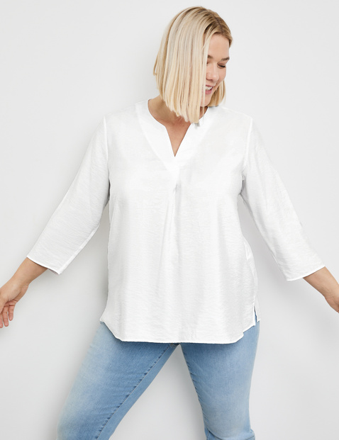 Feine 3/4 Arm Bluse