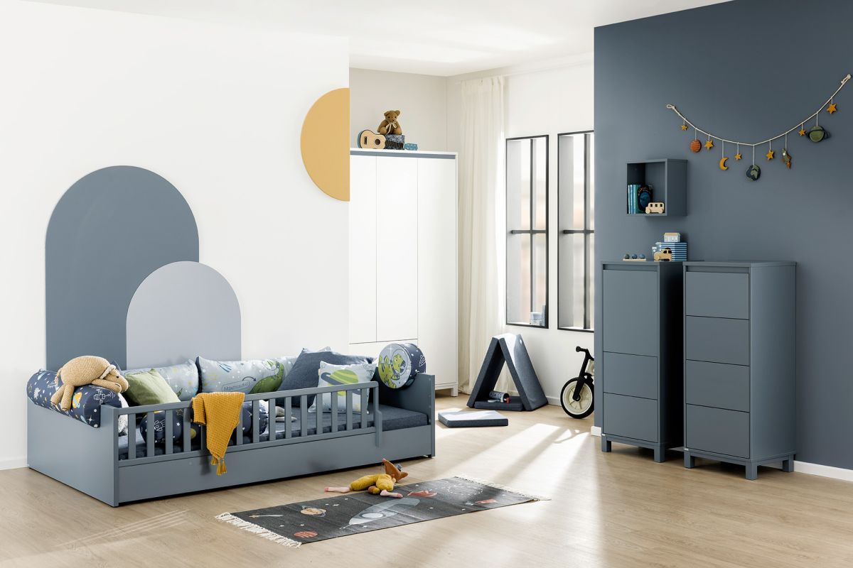 Paidi Bodenbett Little Flo Blau 90 x 200 cm