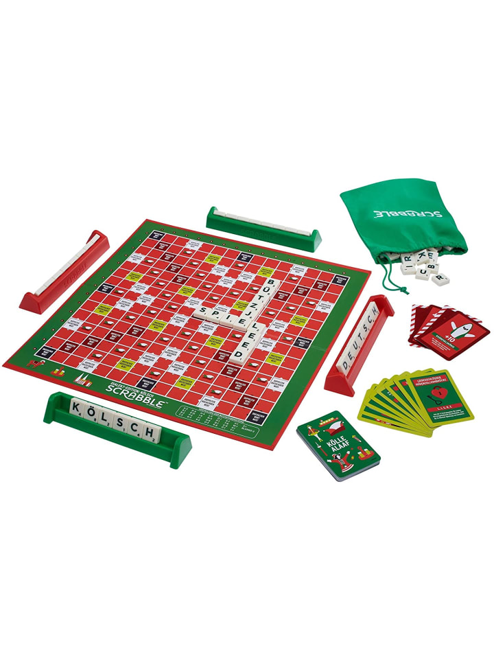 Mattel Scrabble - Dialekt-Edition: Kölsch in mehrfarbig günstig kaufen onesize