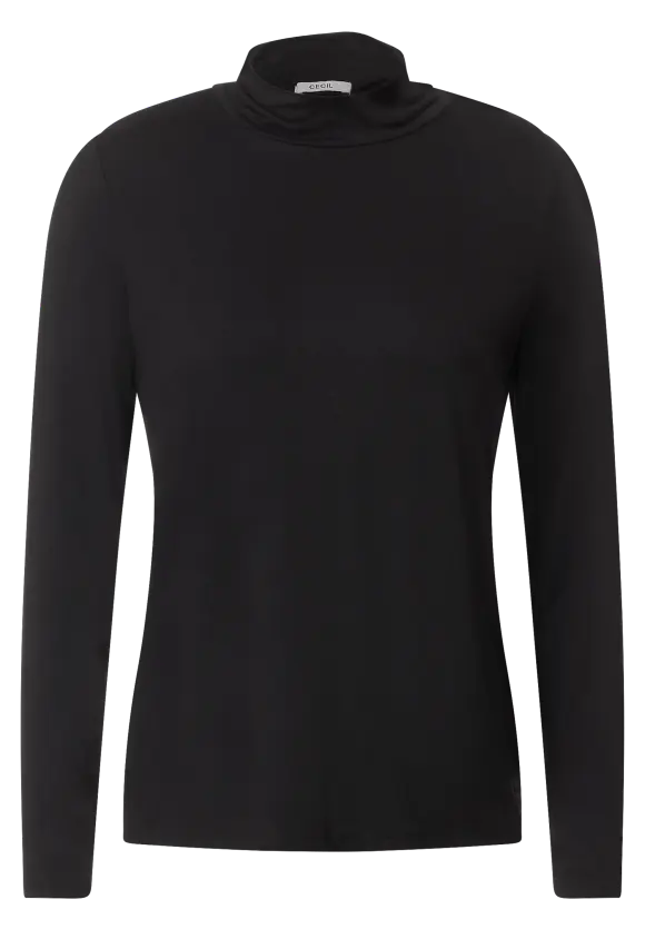 CECIL Shirt mit hohem Kragen