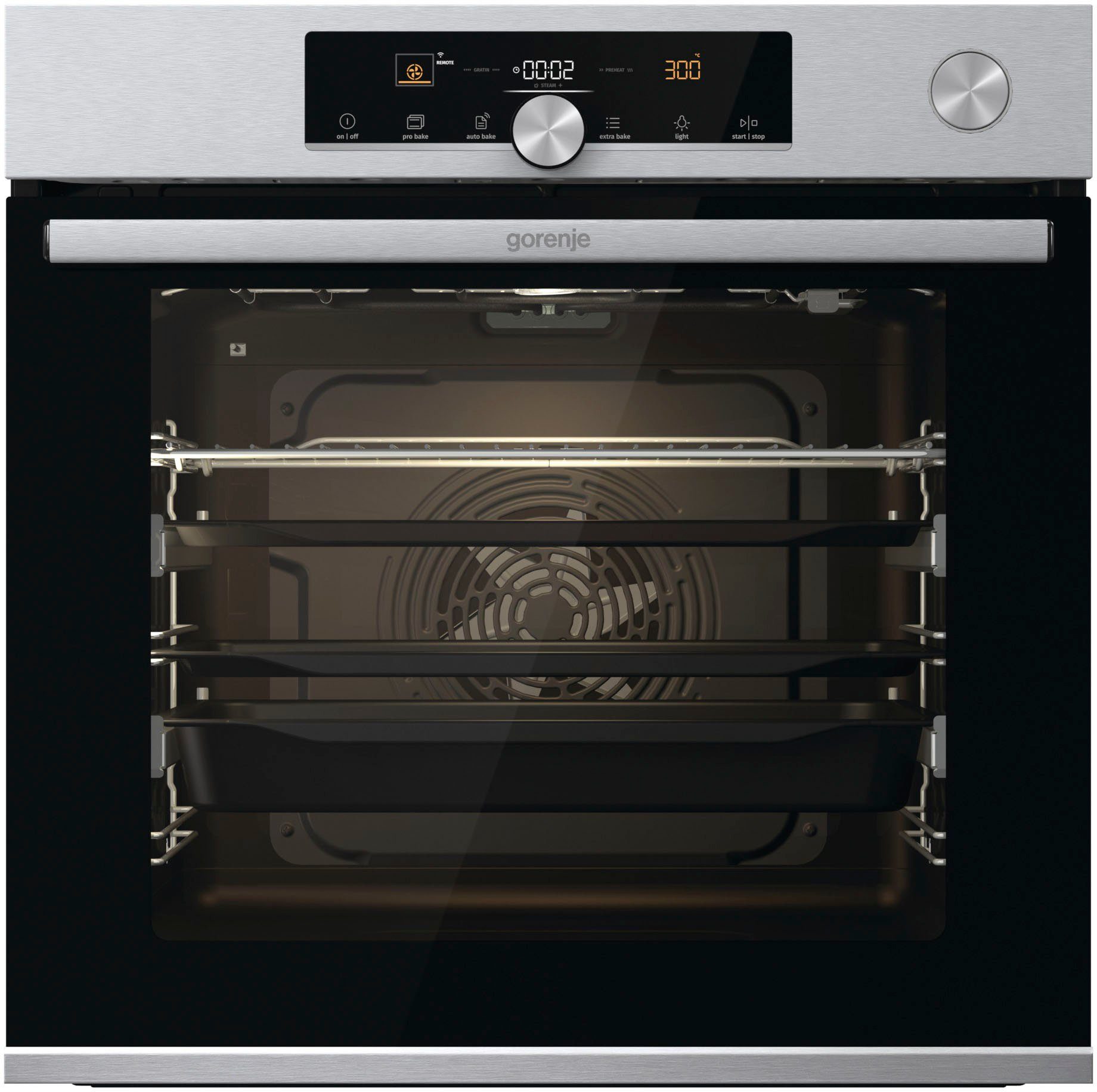 GORENJE Backofen BPSA 6747, mit 2-fach-Teleskopauszug