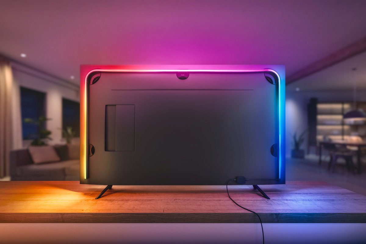 Philips Hue LED Dekolicht Play Gradient LS TV 75'', LED fest integriert