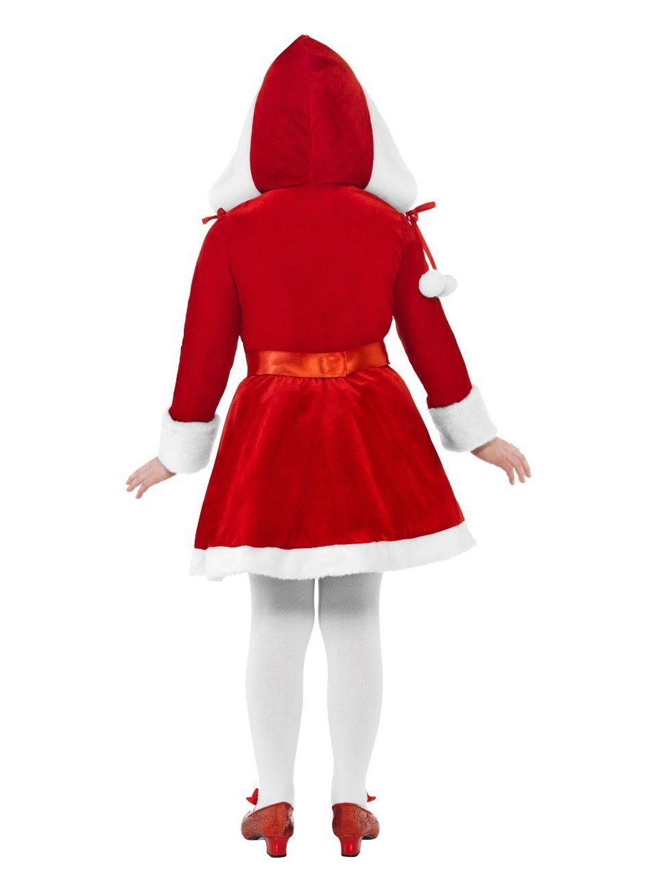 Smiffys Kostüm Weihnachtsfrau, Entzückendes Kostüm für die besinnlichste Zeit des Jahres