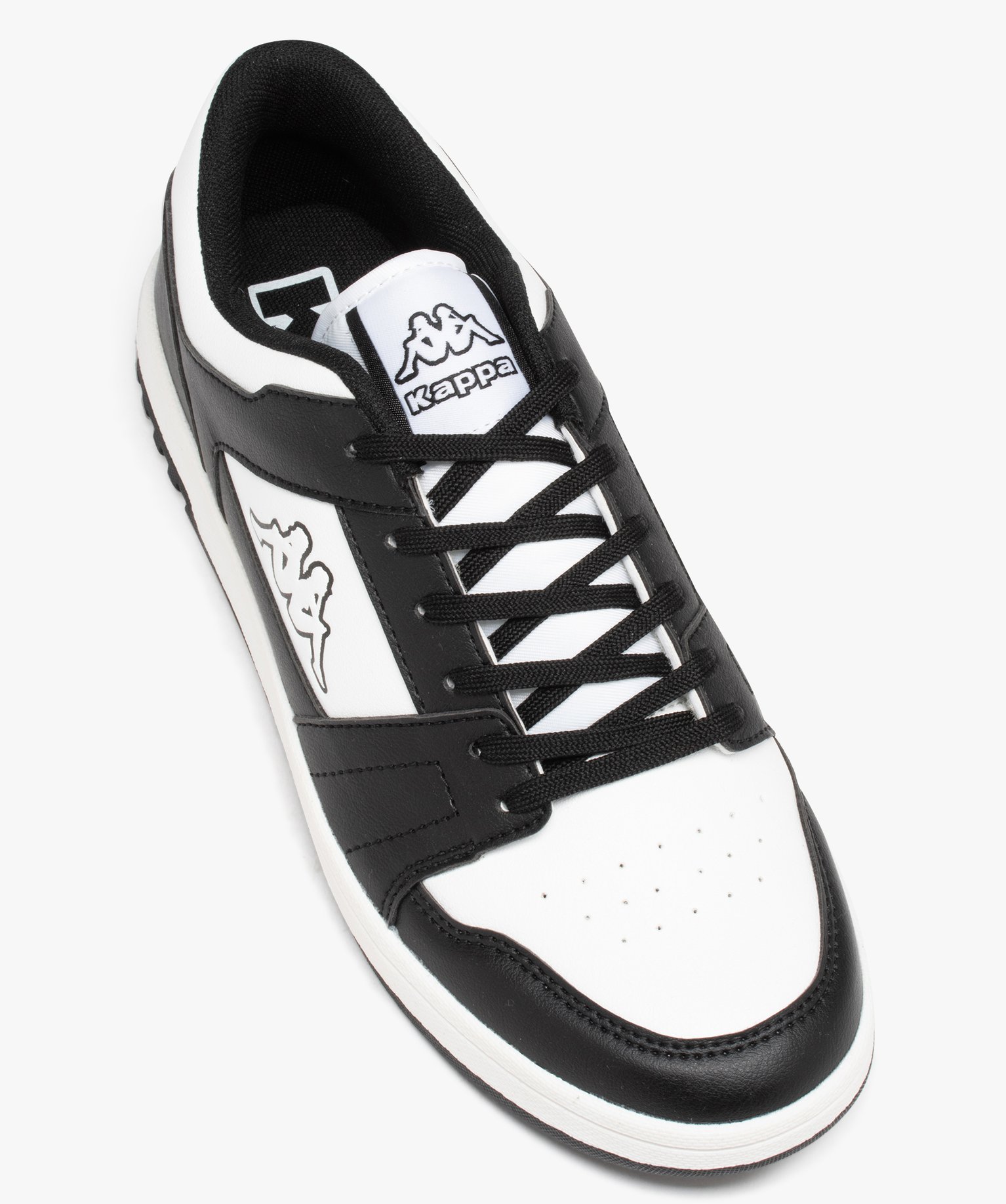 Baskets homme bicolores style sneakers - Kappa blanc | GEMO