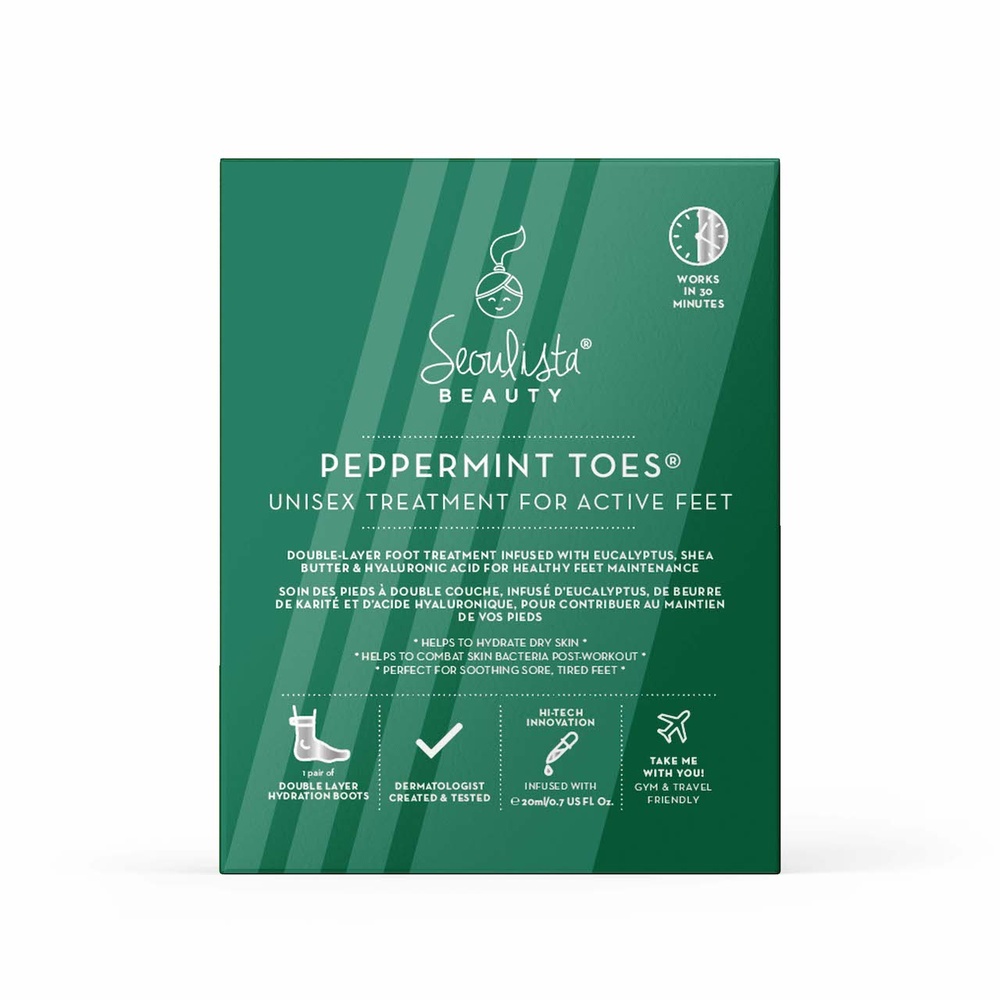seoulista beauty Seoulista Beauty Peppermint Toes Foot Treatment Traitement pieds