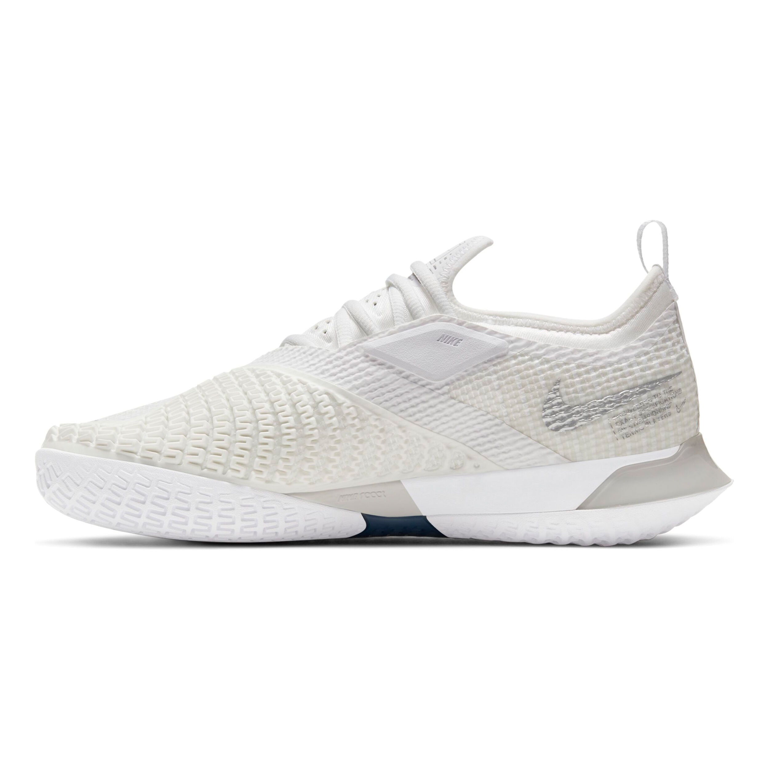 React Vapor NXT Allcourtschuh Damen - Weiß, Grau