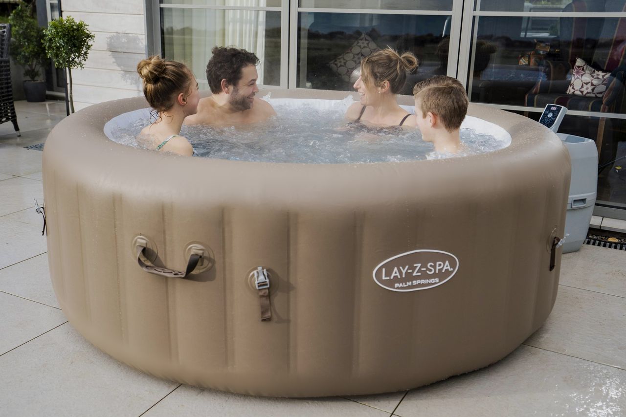 Bestway LAY-Z-SPAWhirlpool Palm Springs AirJet™ Ø 196 x 71 cm, rund