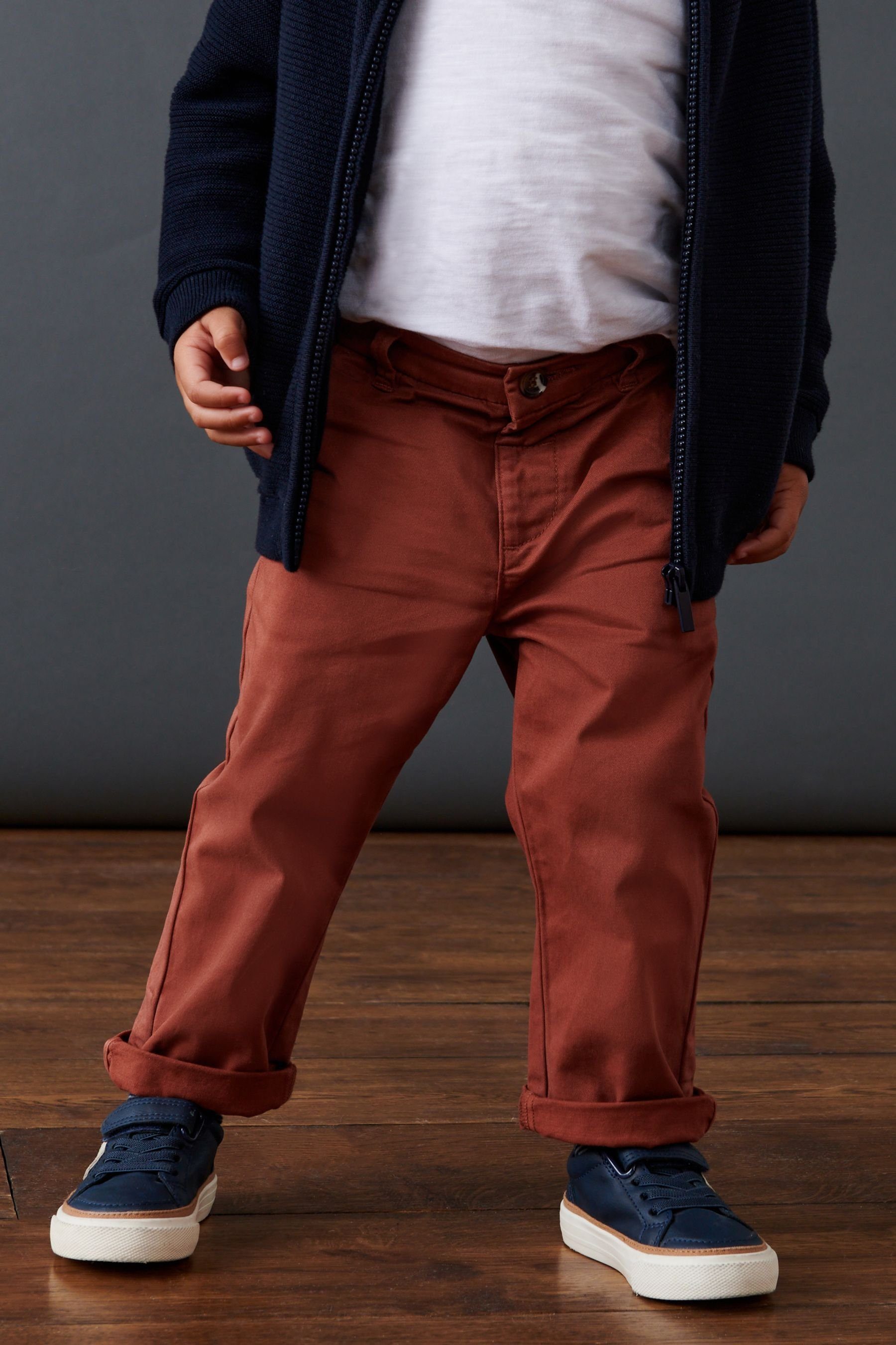 Next Chinohose Chinohose mit Stretch (1-tlg)