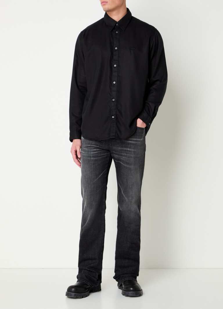 Diesel S-Simply-C majica od liocela s vezom logotipa