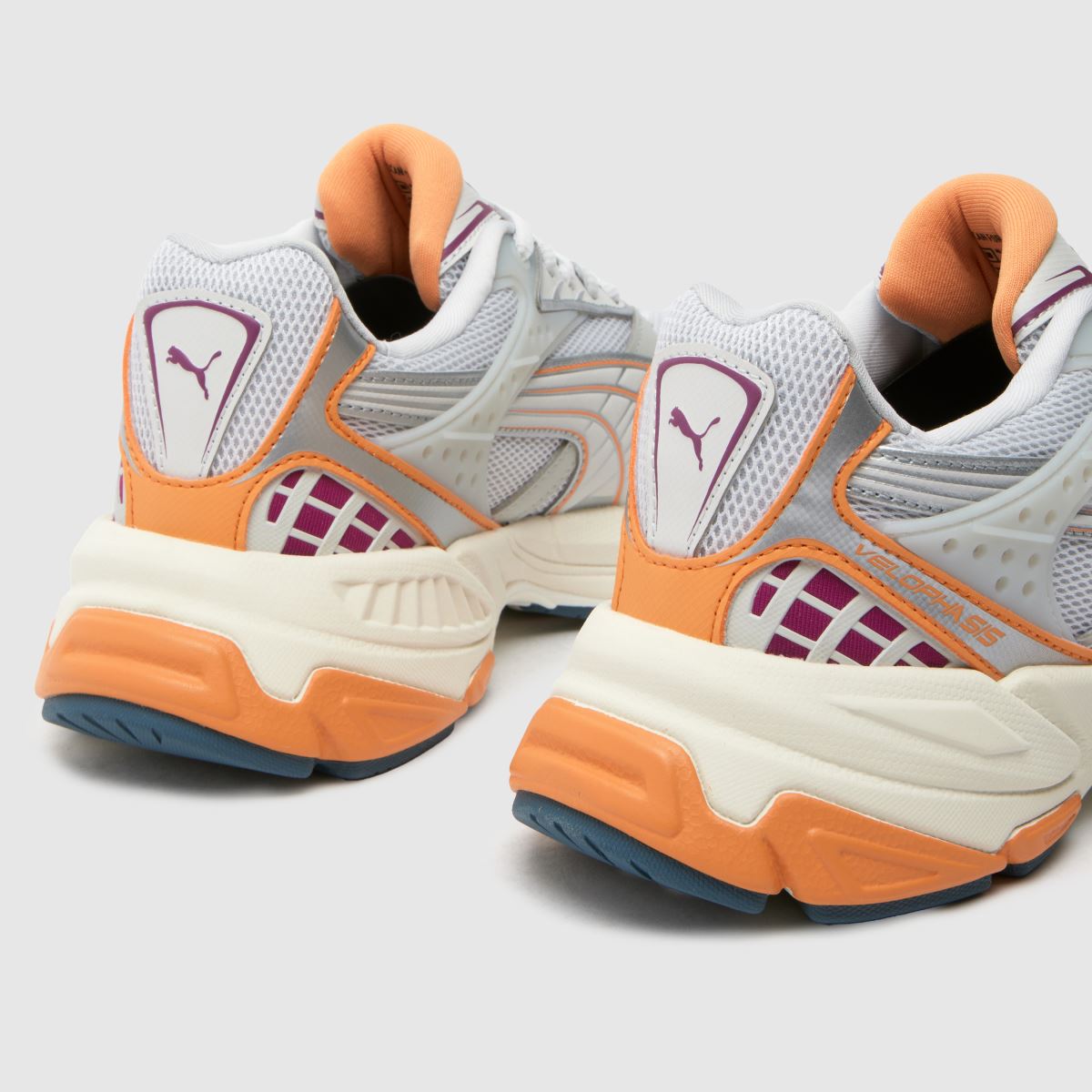 PUMA – Velophasis – Always On – Orangea, flerfärgade skor