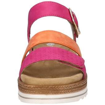 Remonte Plateau Sandale in pink