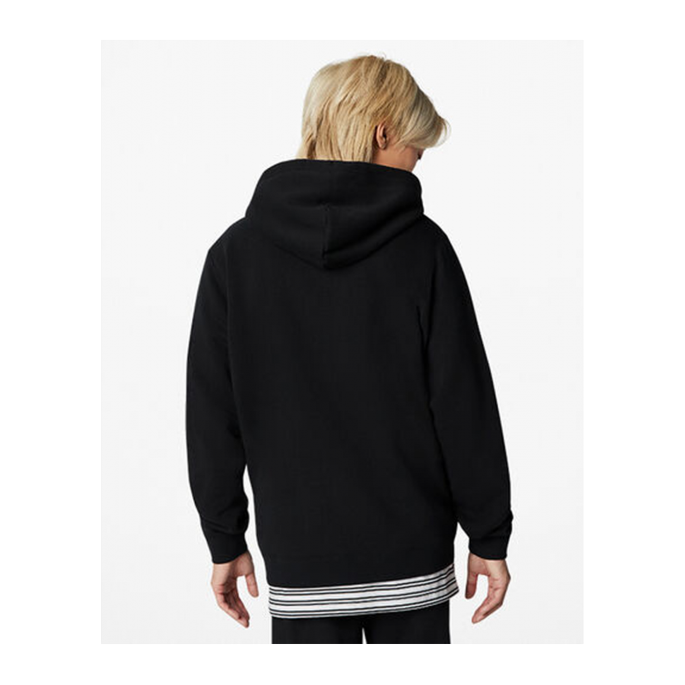 Converse Star Chevron Kapuzenjacke Schwarz F001
