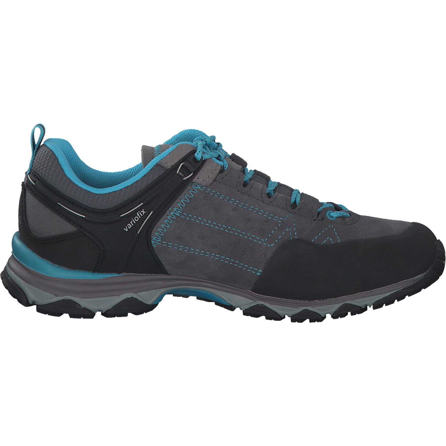Meindl Ontario Lady GTX 3937, Wanderschuhe, Damen, grau/azurblau