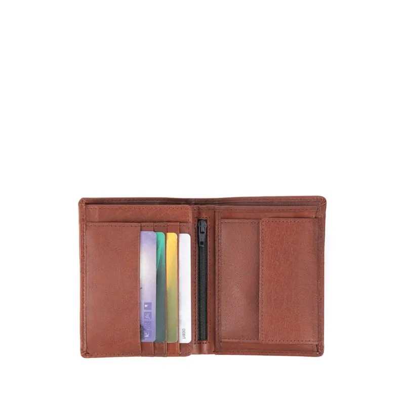Jost MALMÖ Portemonnaie vertikal - cognac