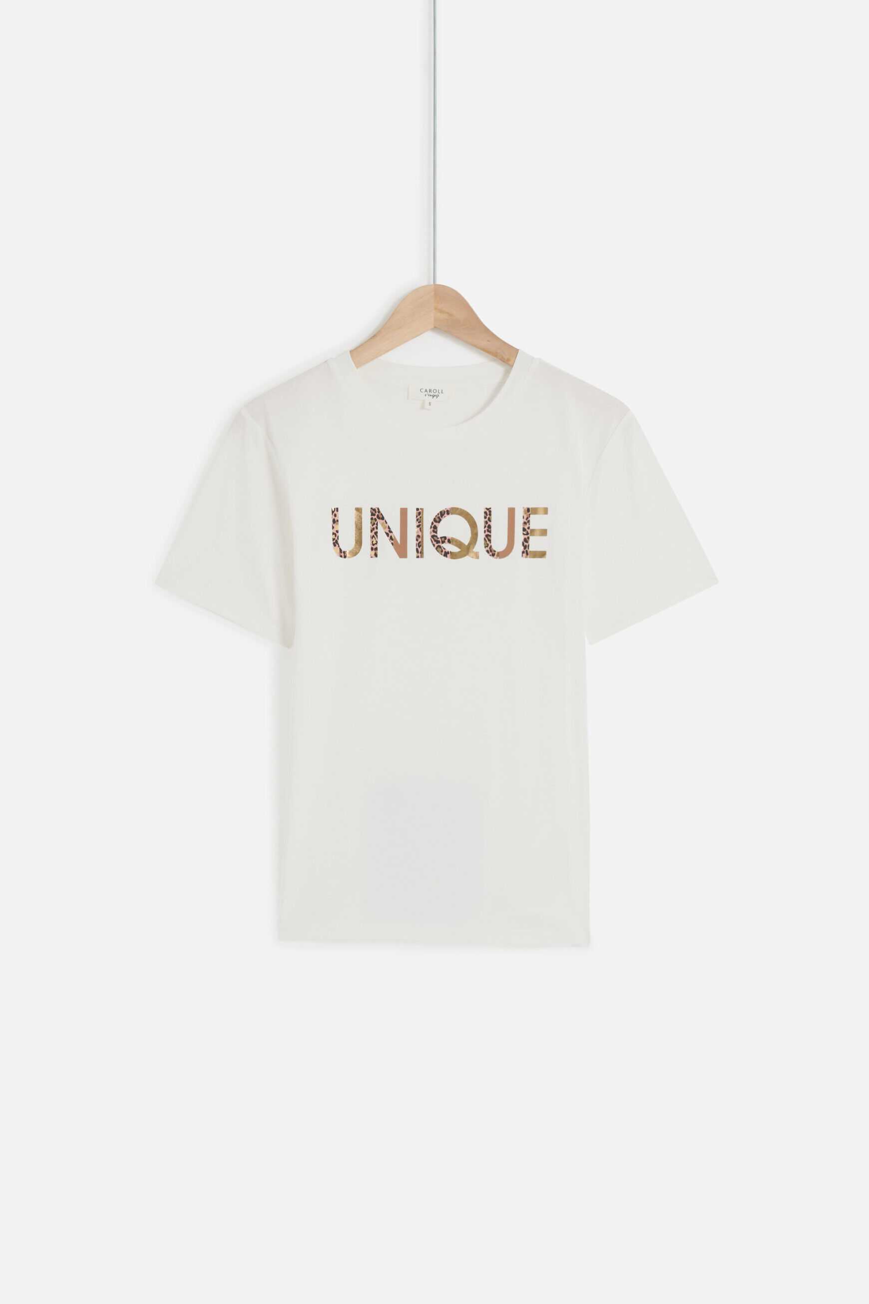 t-shirt tunique ecru femme
