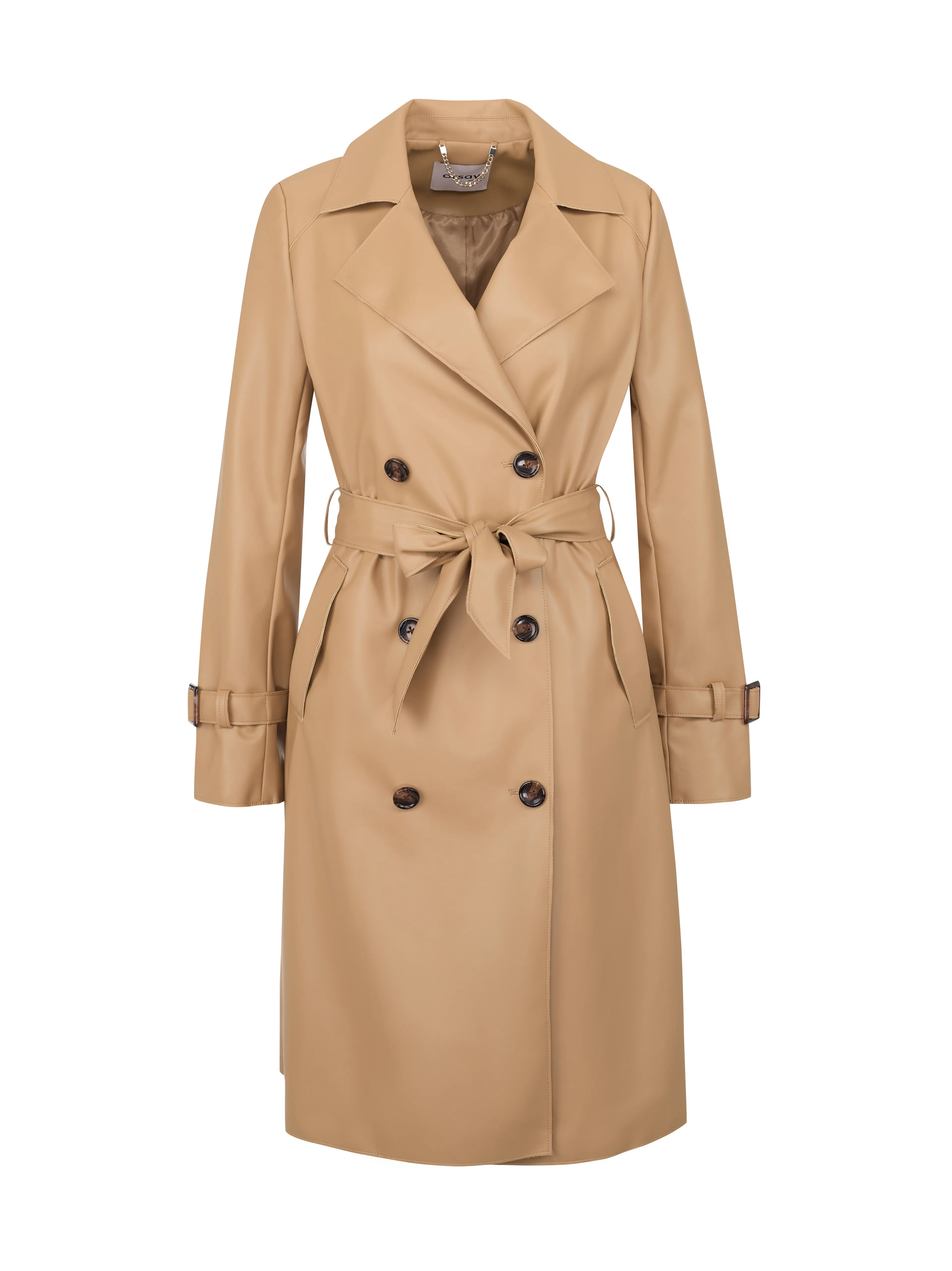 Beigefarbener Damen-Trenchcoat ORSAY