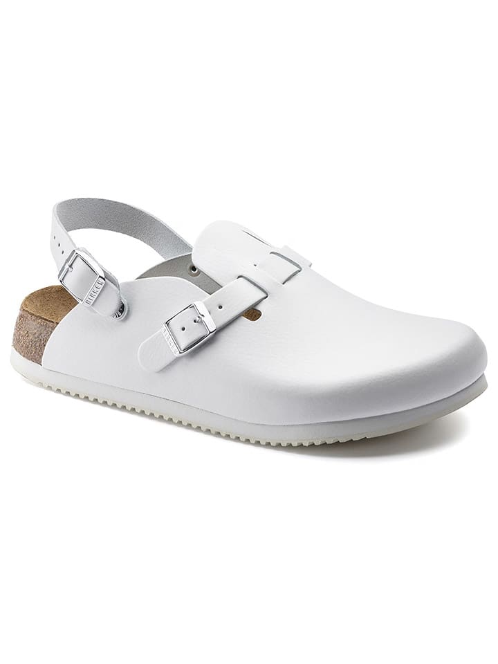 Birkenstock Leder-Clogs 