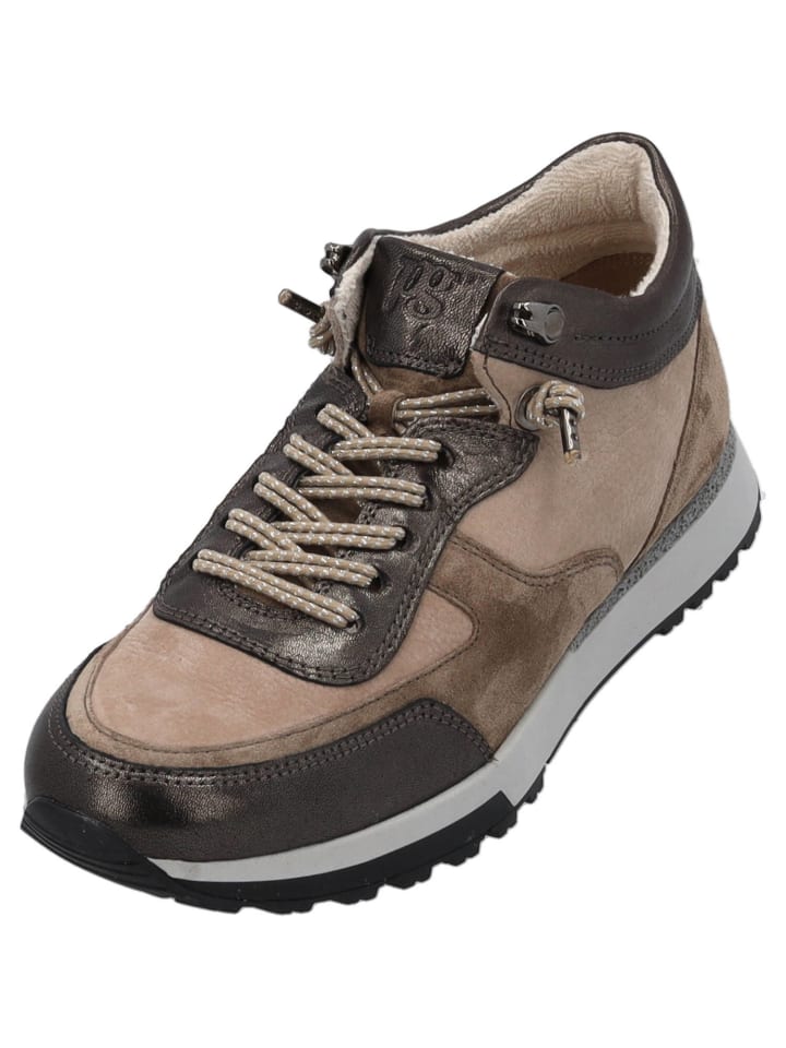 Paul Green Schnürschuhe in steel/antelope günstig kaufen