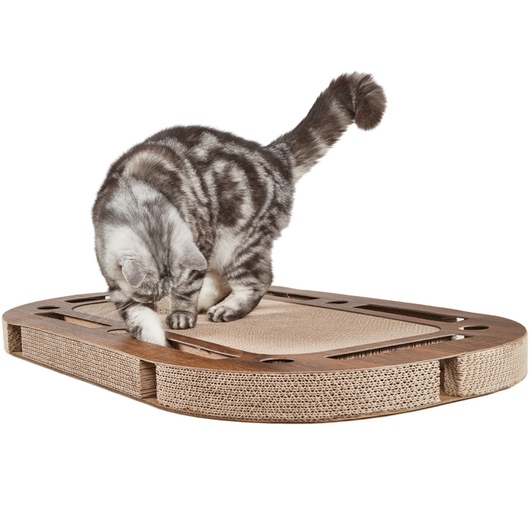 Canadian Cat Company Intelligenzspielzeug Canadian Cat Company Katzenspielplatz PlayPlate braun