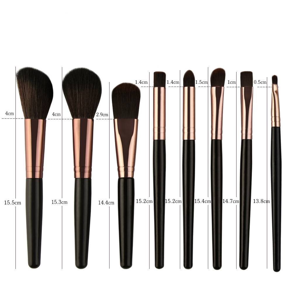 Blusmart Kosmetikpinsel-Set Werkzeugset für Make-up-Pinsel, 25 tlg., Für Lidschatten Augenbraue Make-Up-Tool