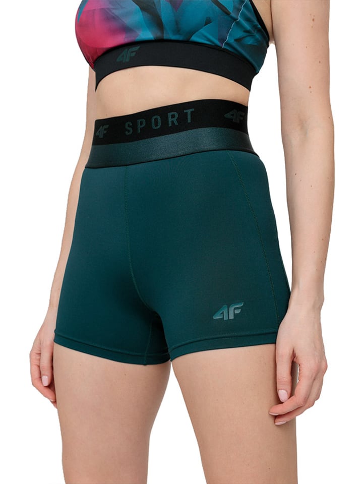 4F Fahrradshorts in Dunkelgrün günstig kaufen