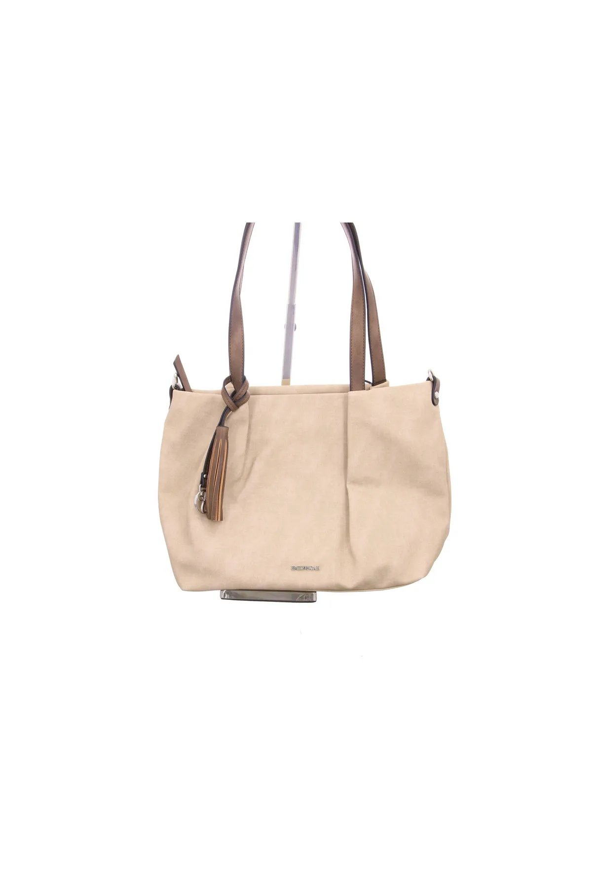 Maestro  Handtasche - Beige - Strukturiert